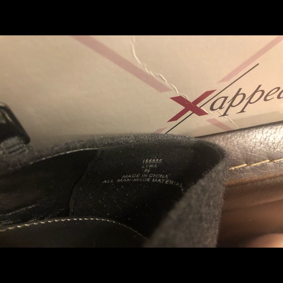 Suede type MARY Jane square heels - Picture 7 of 8